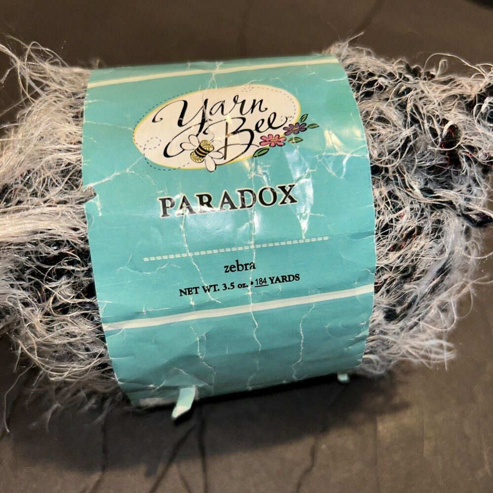 Yarn Bee Paradox Zebra 3.5oz 96 Yarn